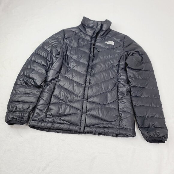 The North Face Women's Black 550 Goose Down Thermal Padded Puffer Jacket Size S - Picture 2 of 11